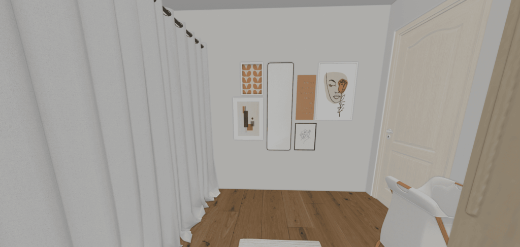 Mes projets 25 Projet dressing Baptistine, à Bruxelles - Vue 1