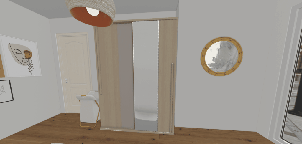 Mes projets 26 Projet dressing Baptistine, à Bruxelles - Vue 3